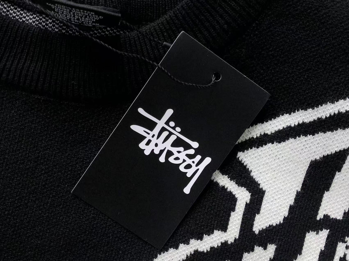 Nike X Stussy Knit Sweater Black
