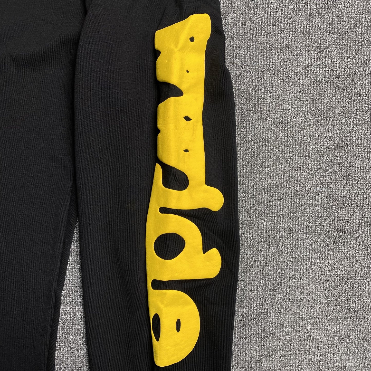 Sp5der Beluga Sweatpants Onyx Yellow