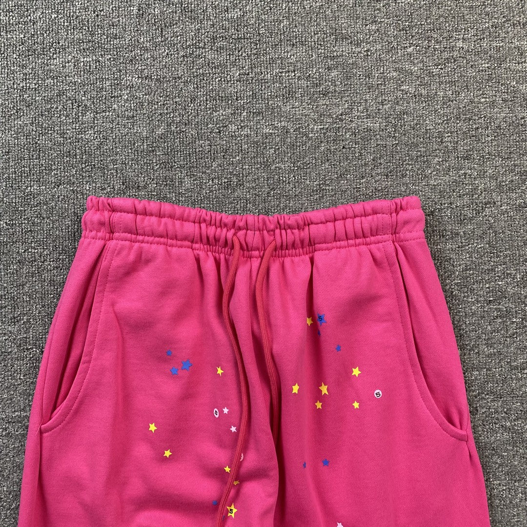 Sp5der P*Nk Sweatpants Pink