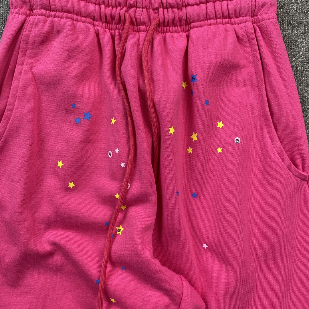 Sp5der P*Nk Sweatpants Pink