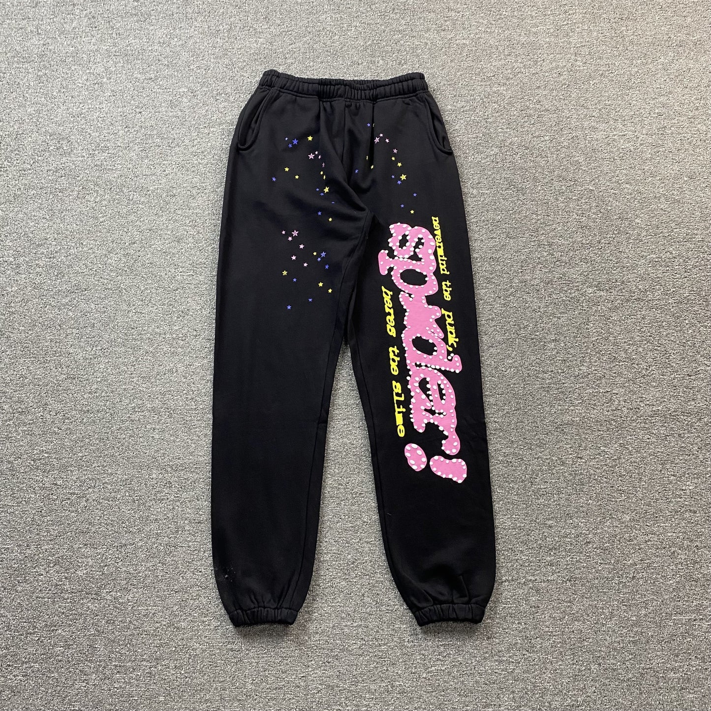 Sp5der P*Nk V2 Sweatpants Black
