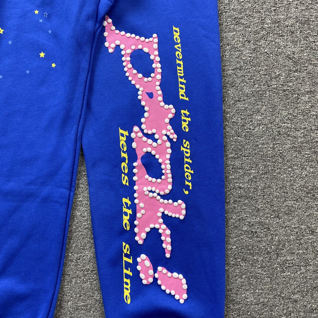 Sp5der Tc Sweatpants Blue