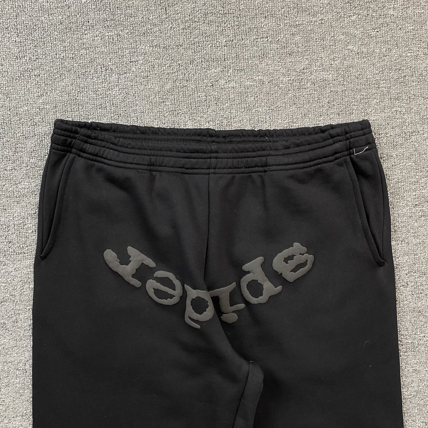 Sp5der Web Sweatpants Black