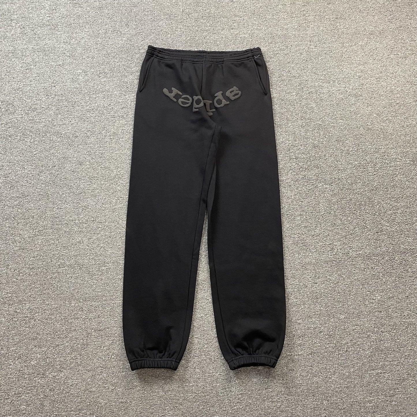 Sp5der Web Sweatpants Black