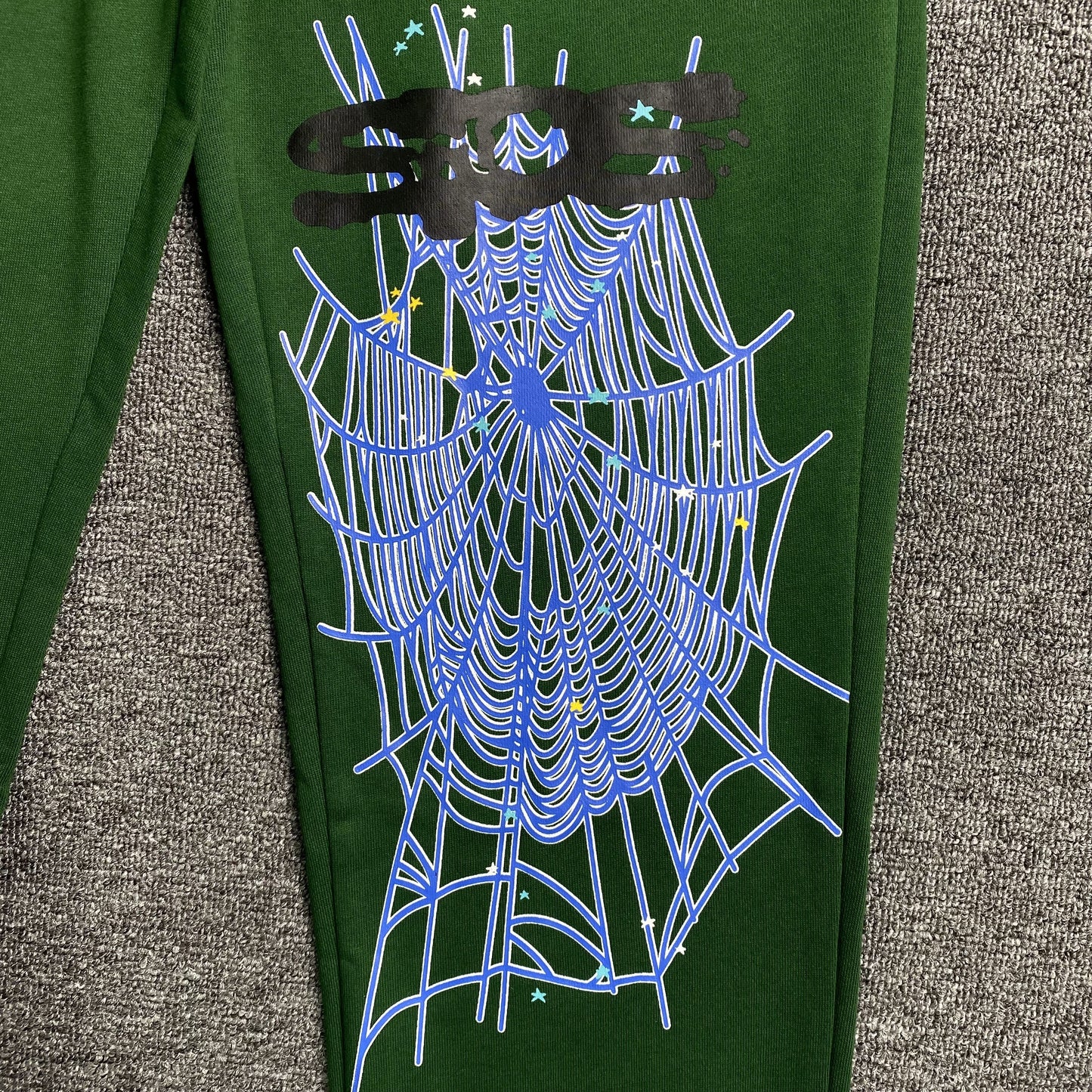 Sp5der Web Sweatpants Hunter Green
