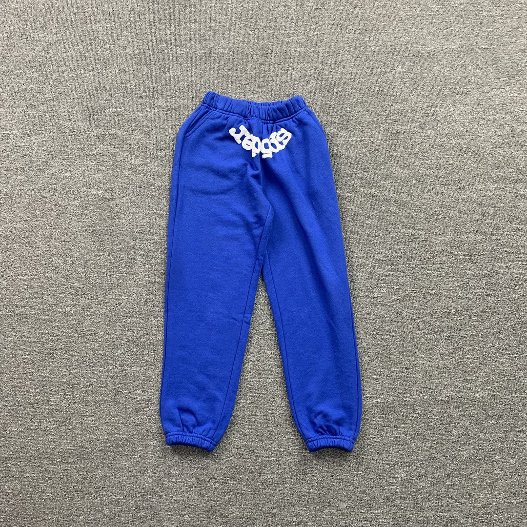 Sp5der Websuit Sweatpants Blue