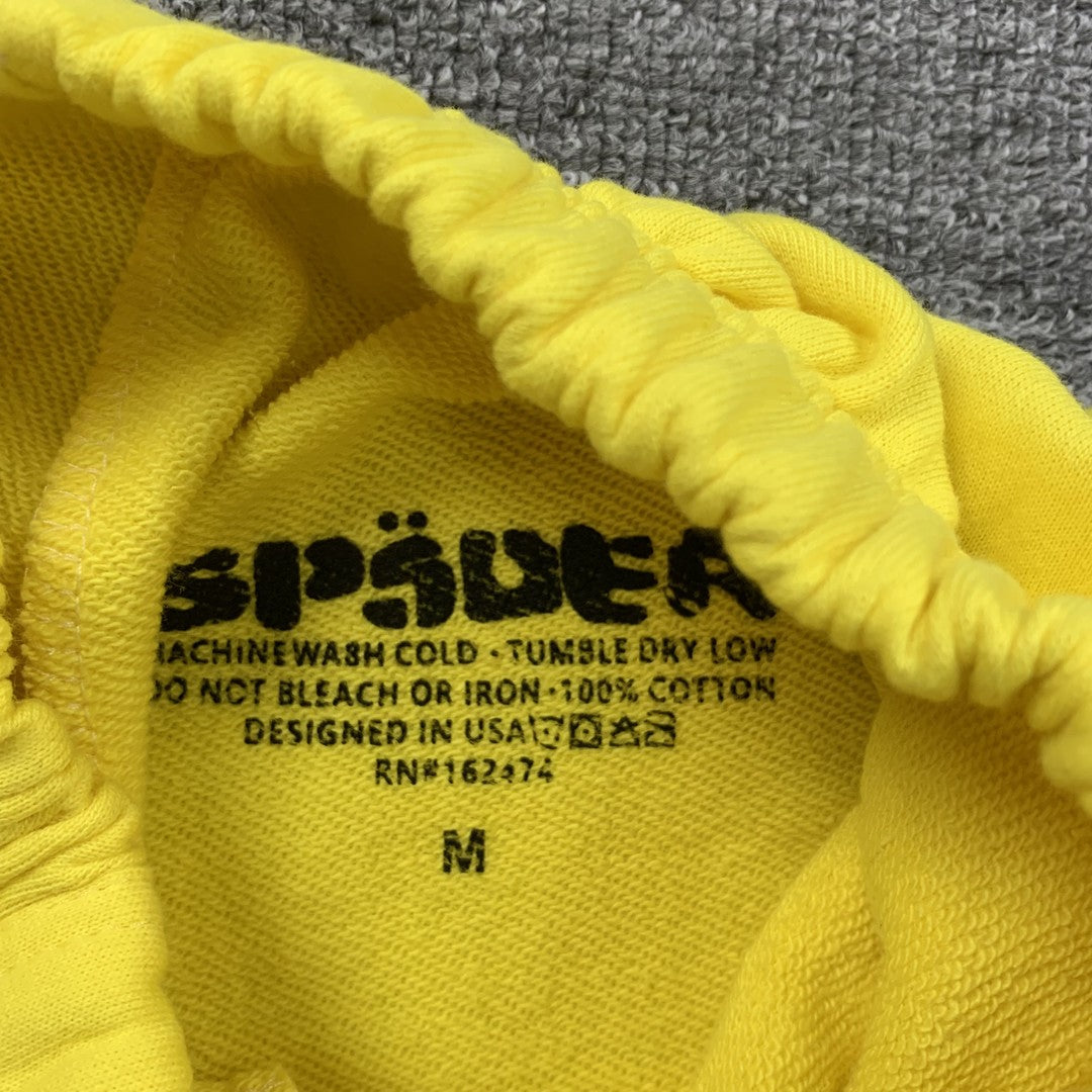 Sp5der Websuit Sweatpants Yellow