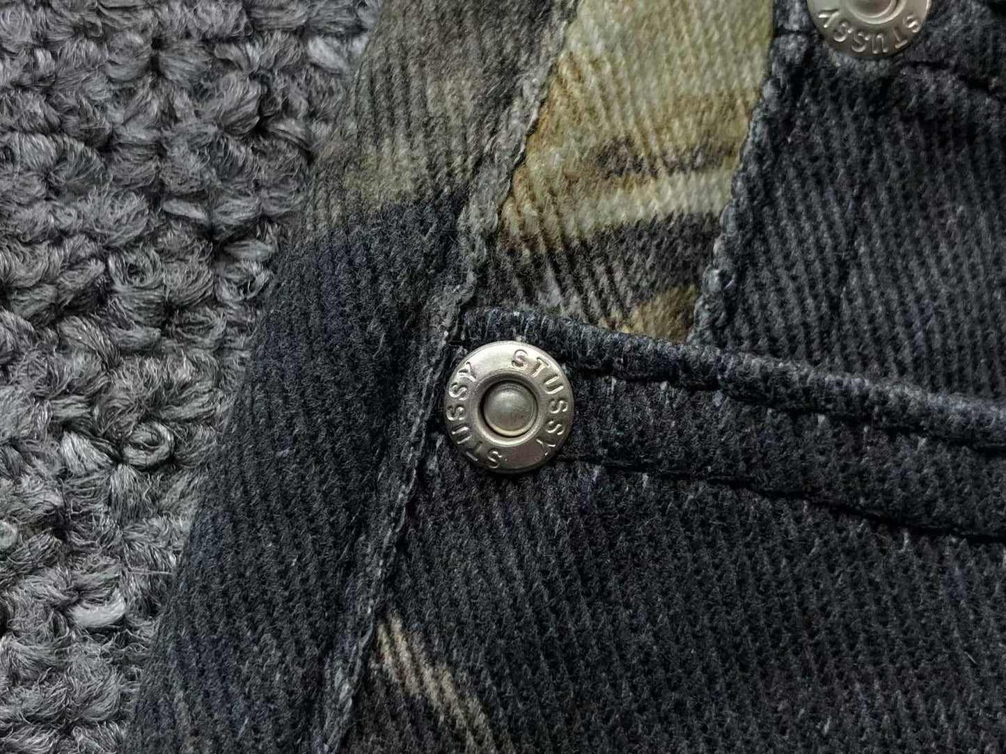 Stussy Big Ol' Denim Shorts Camo