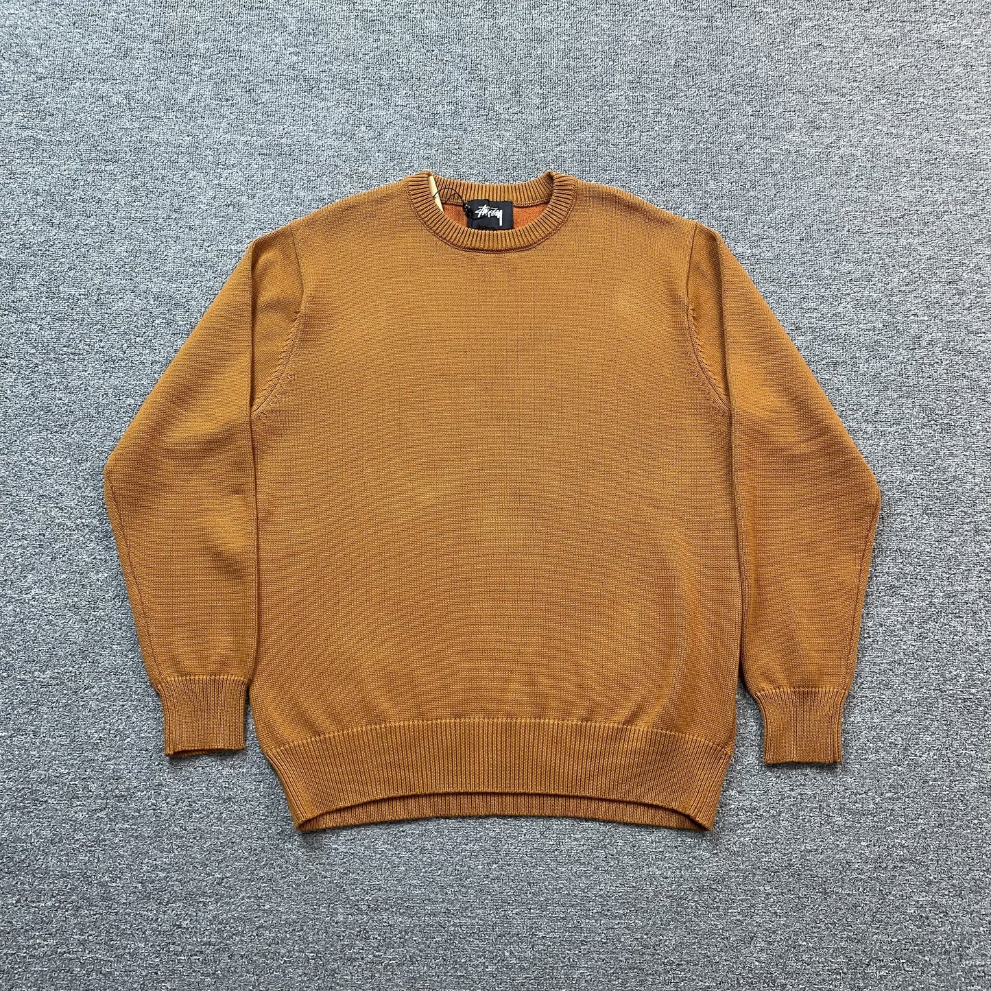 Stussy Laguna Icon Sweater Tan