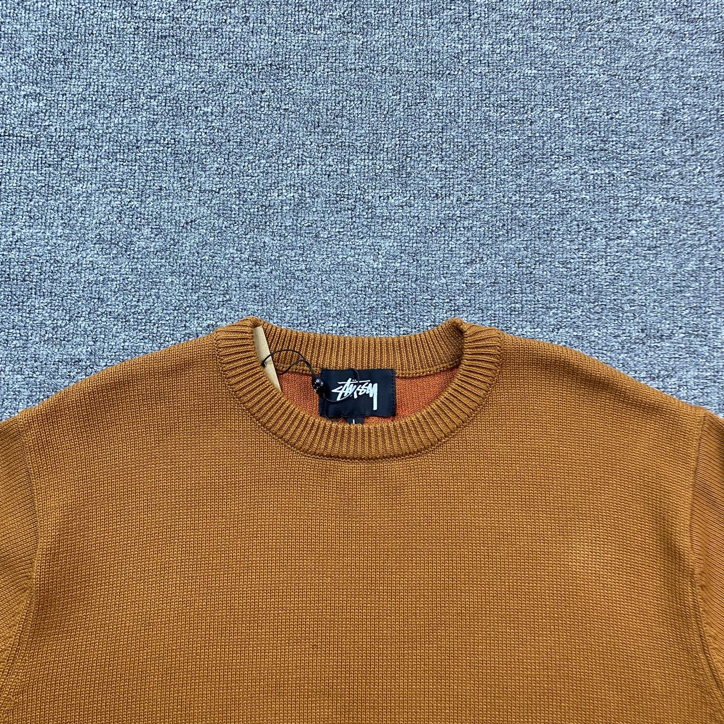 Stussy Laguna Icon Sweater Tan