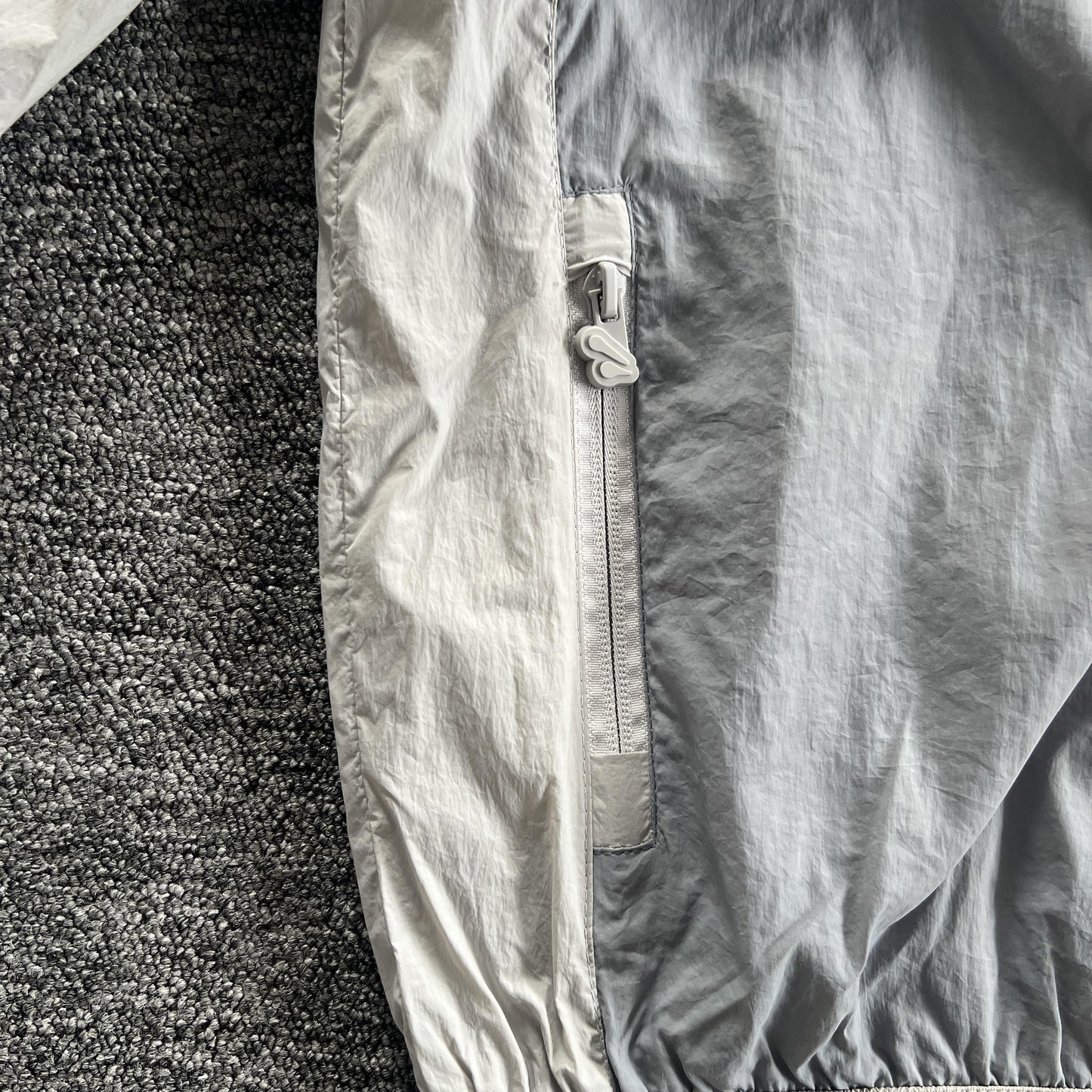 Syna World Syna Logo Shell Jacket Grey