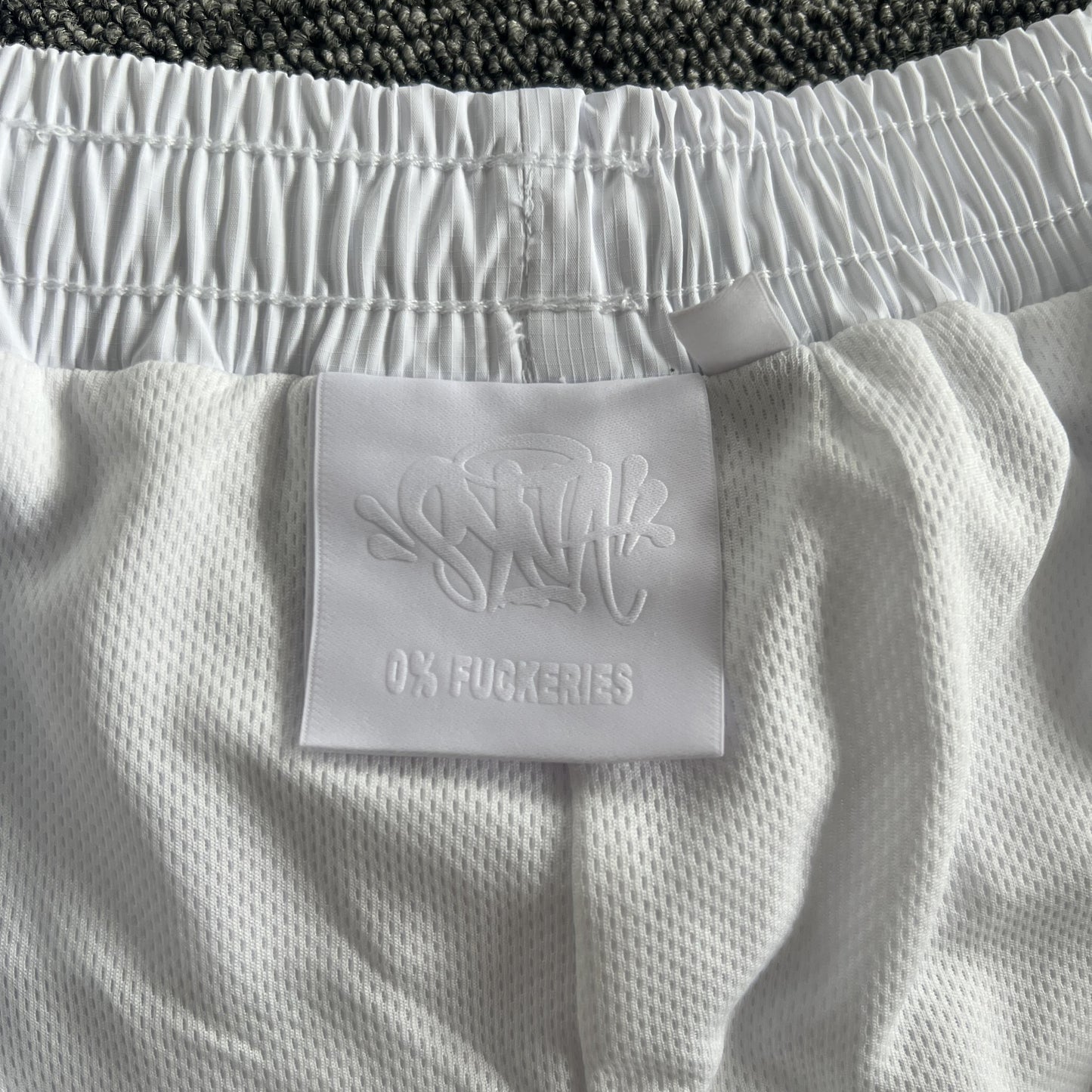 Syna World Vortex Shorts White