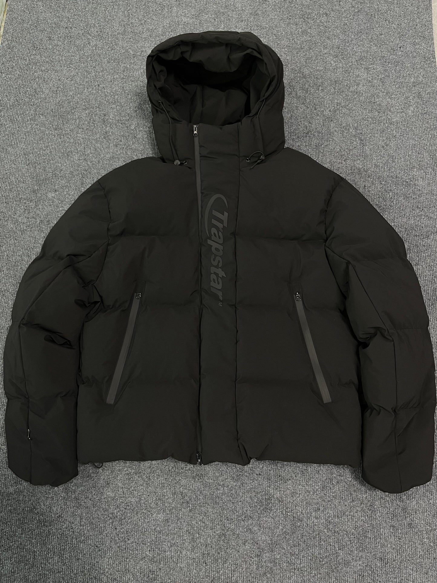 Trapstar Hyperdrive Technical Puffer Jacket Blackout