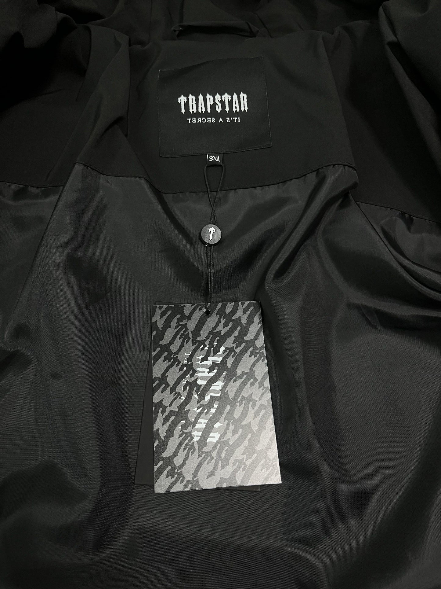 Trapstar Hyperdrive Technical Puffer Jacket Blackout