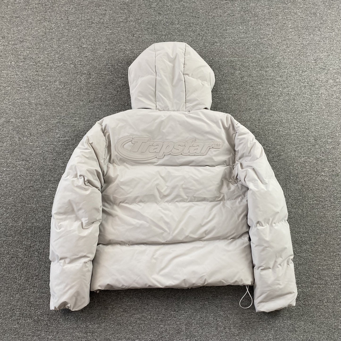 Trapstar Hyperdrive Technical Puffer Jacket Light Grey