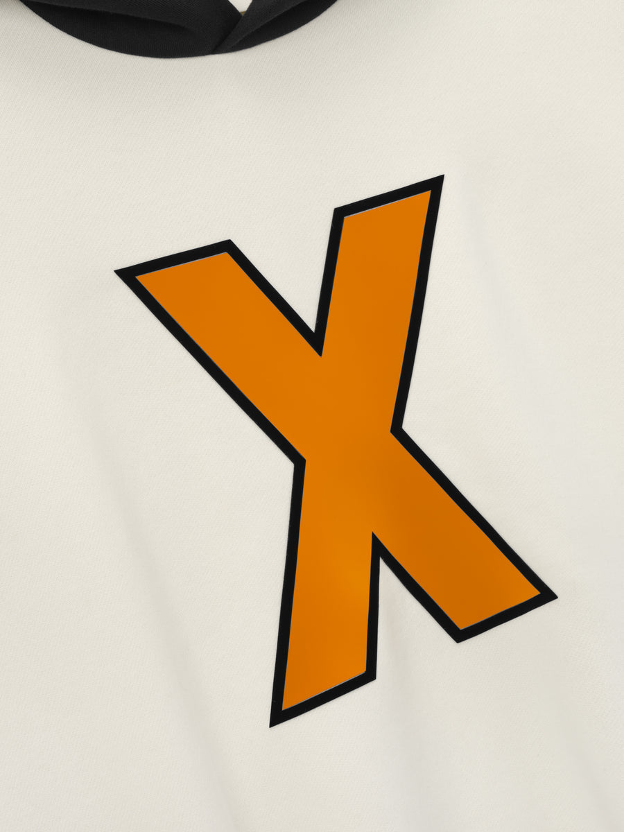 Essentials Cuban X-Giants Hoodie – Cream White & Black