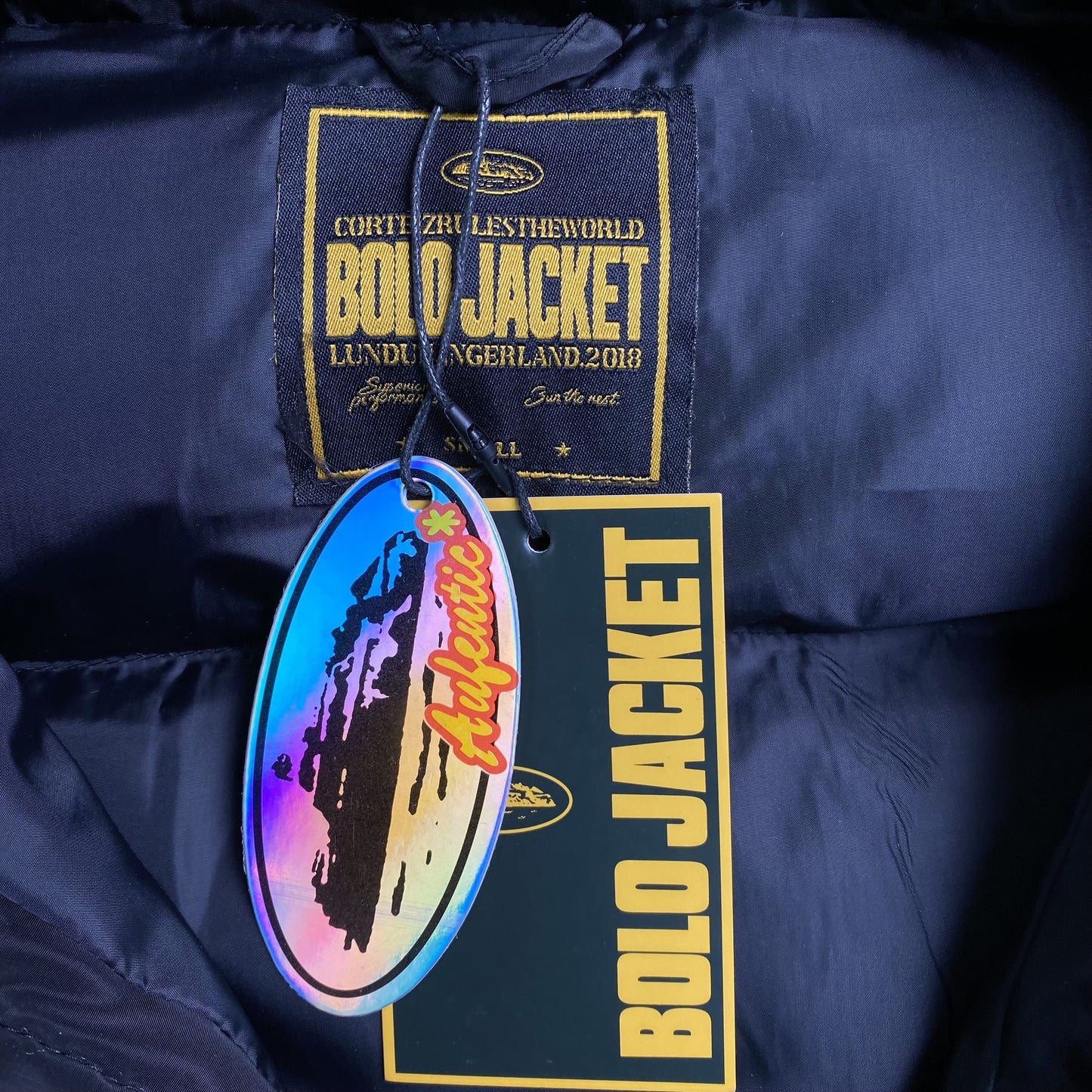 Corteiz Bolo Jacket Triple Black