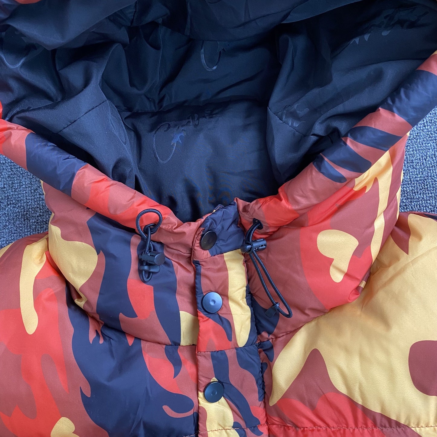 Corteiz Bolo V2 Jacket Blood Orange