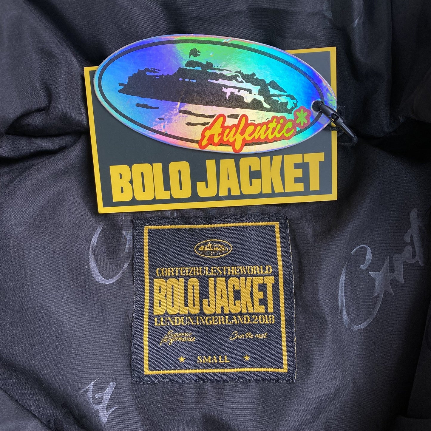 Corteiz Bolo V2 Jacket Blood Orange