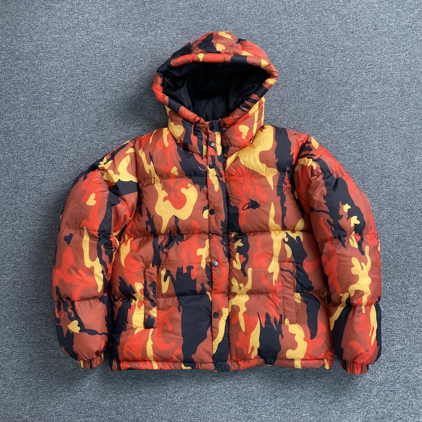 Corteiz Bolo V2 Jacket Blood Orange