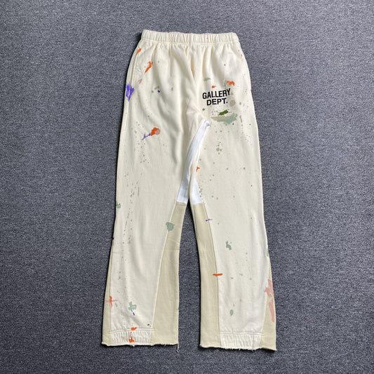 Gallery Dept Flare Sweatpants Cream