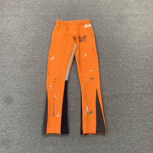 Gallery Dept Paint Sweatpants Orange