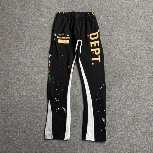 Gallery Dept Painted Sweatpants Black