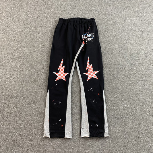 Gallery Dept Star Sweatpants Black