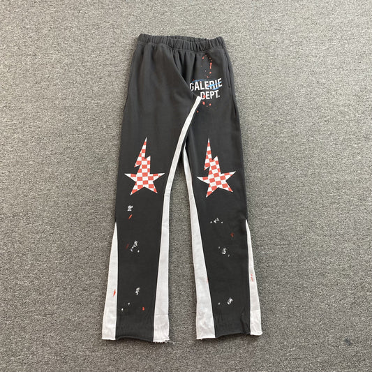 Gallery Dept Star Sweatpants Grey