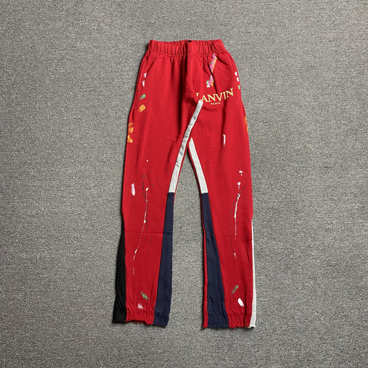 Gallery Dept x Lanvin Sweatpants Red
