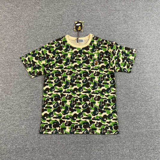 Bape 1st Camo One Point Tee Green