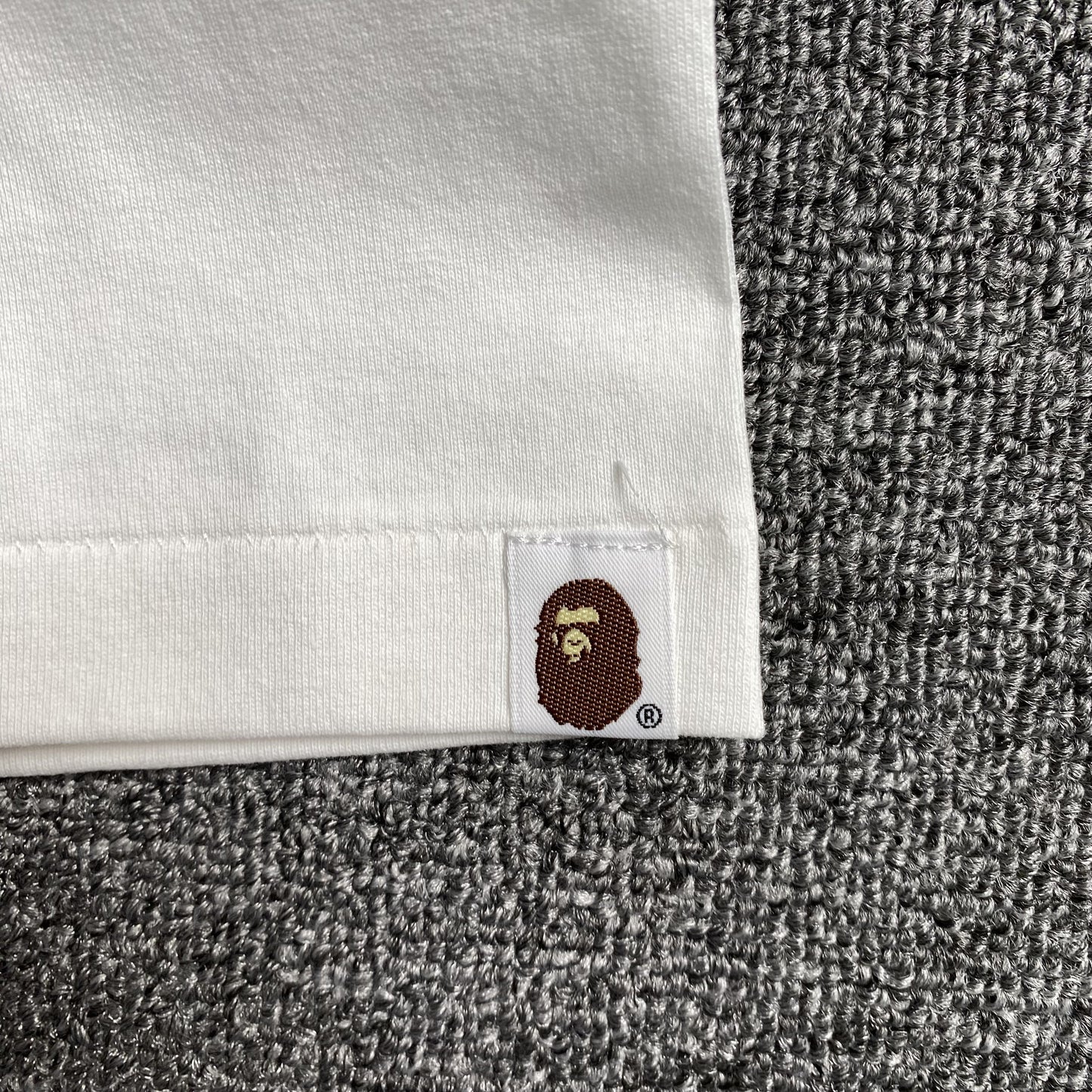 Bape Camo Big Ape Head Tee White