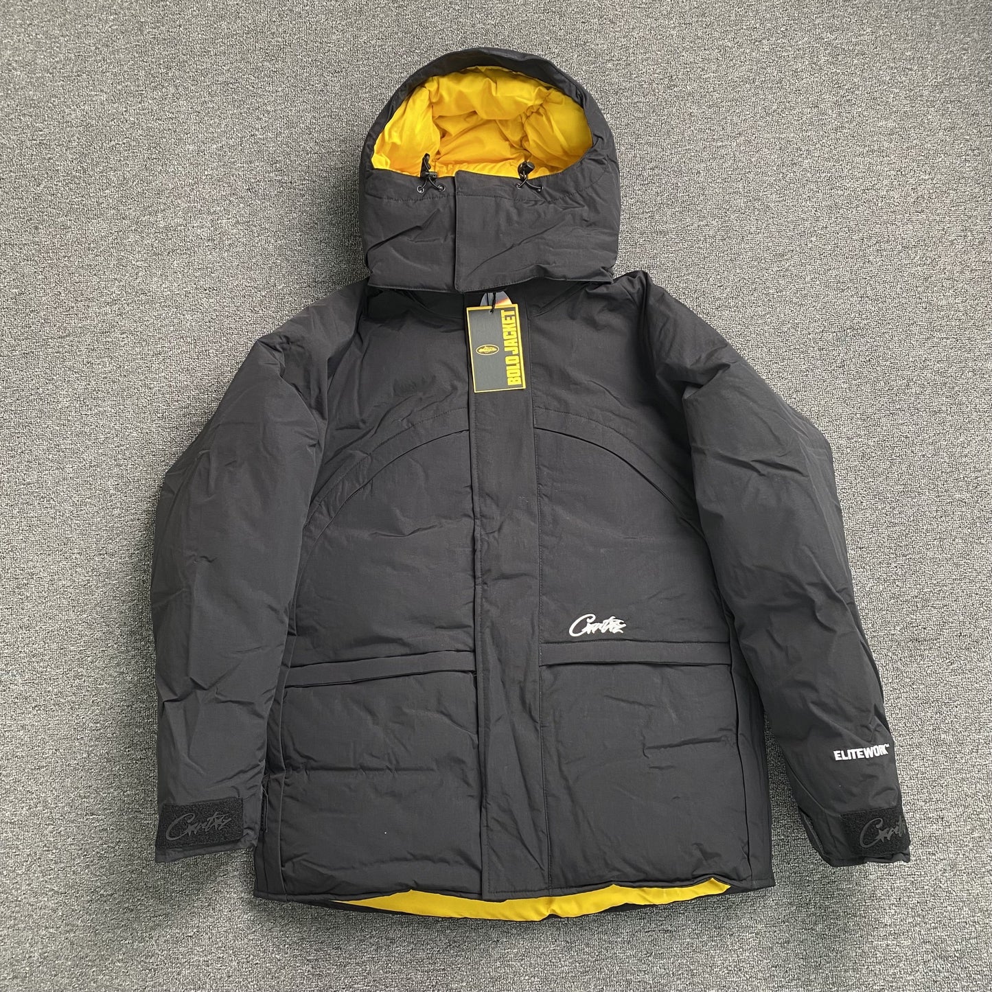 Corteiz Bolo B.I.G Jacket Black
