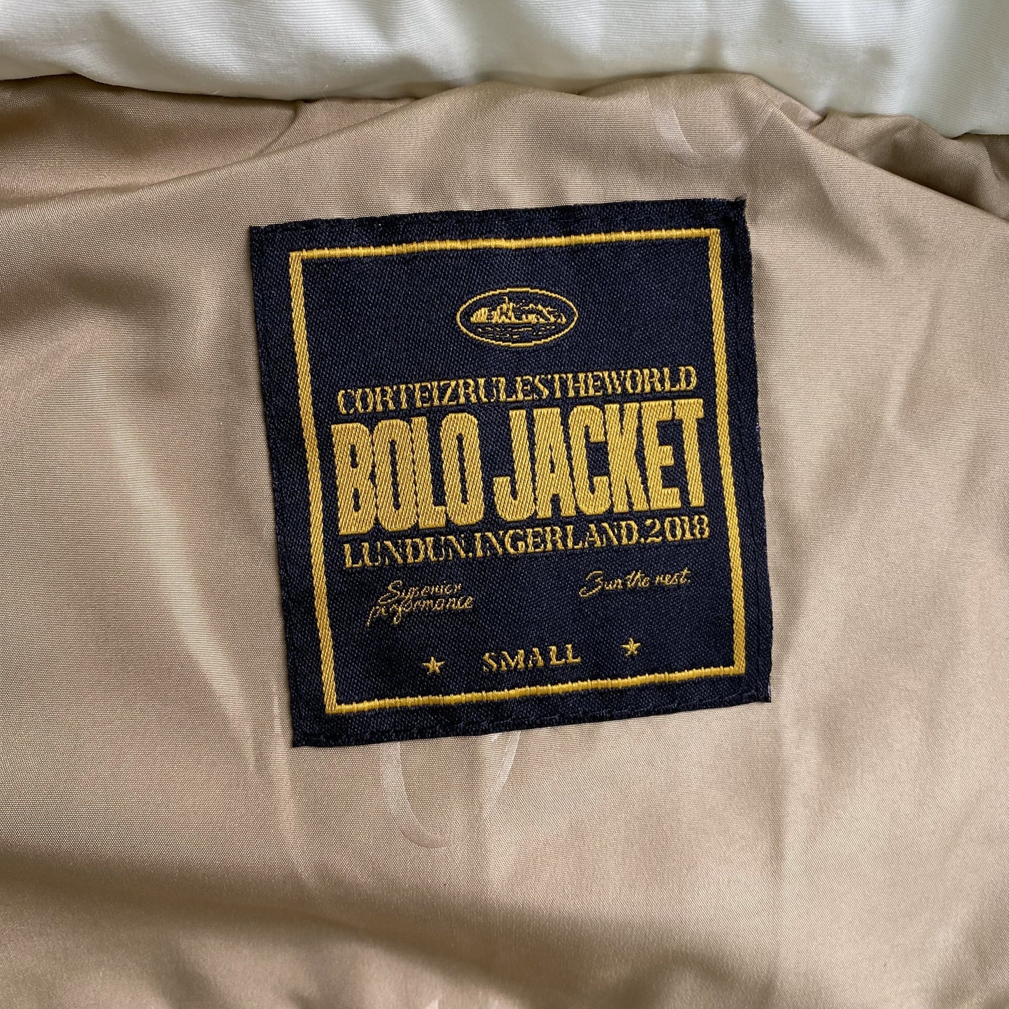 Corteiz Bolo B.I.G Jacket Cream