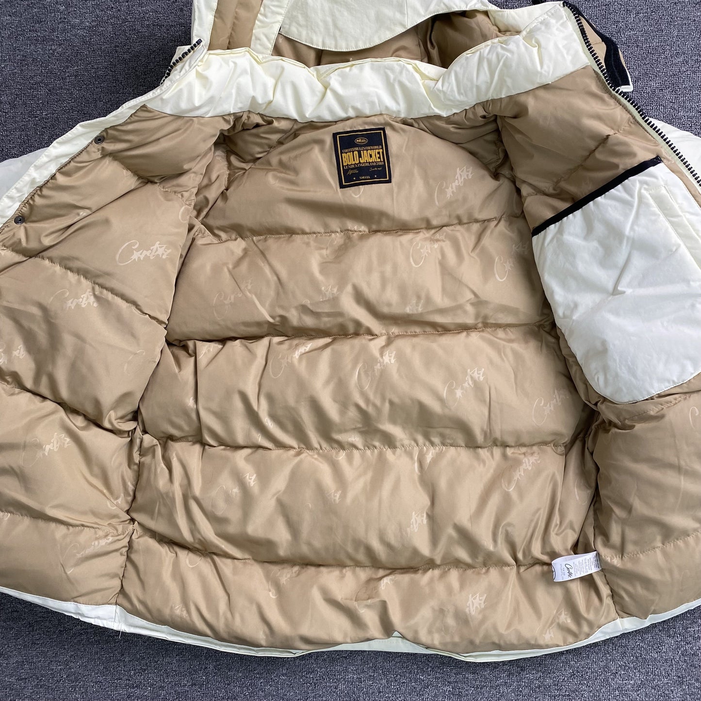 Corteiz Bolo B.I.G Jacket Cream