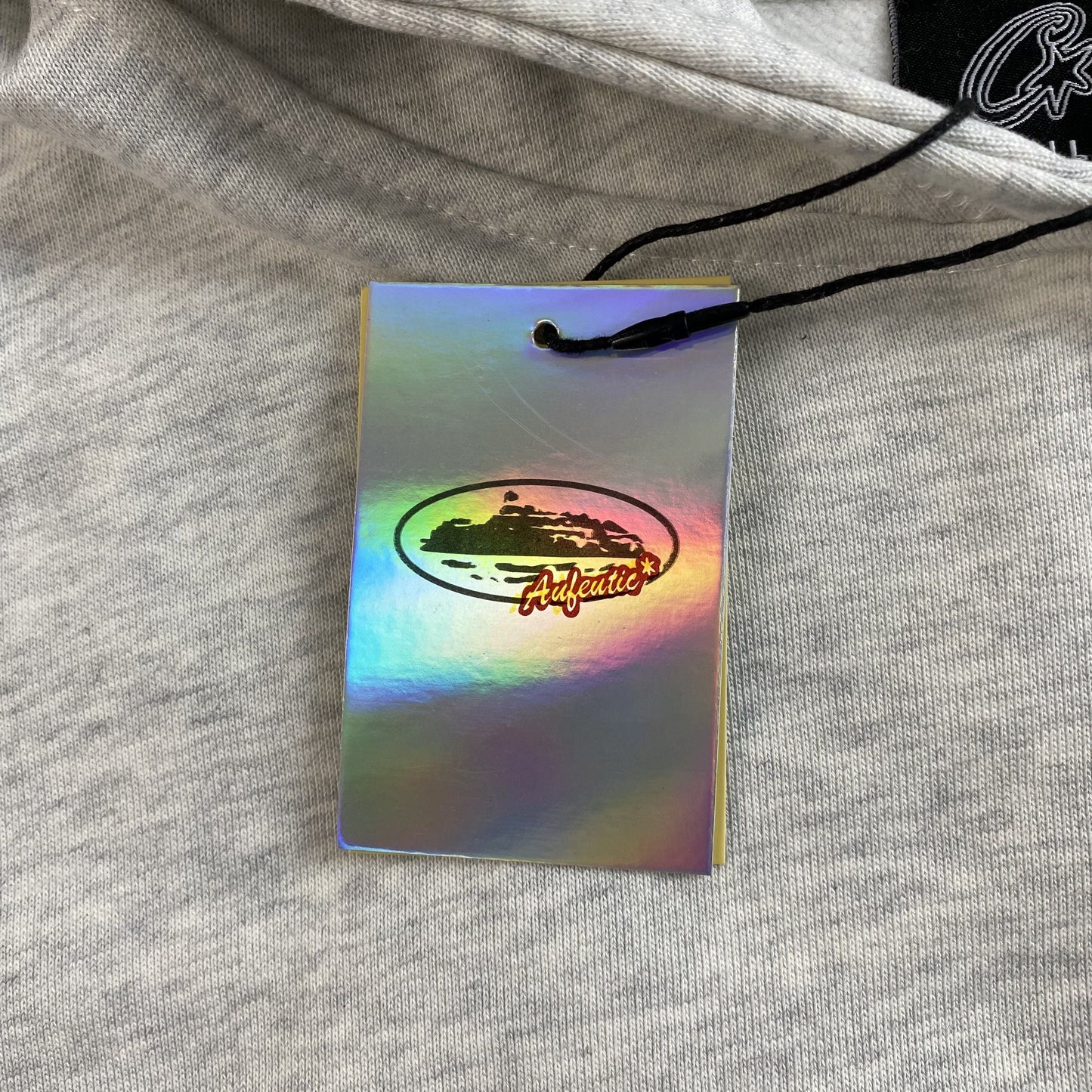 Corteiz Colly Arch Zip Hoodie Grey