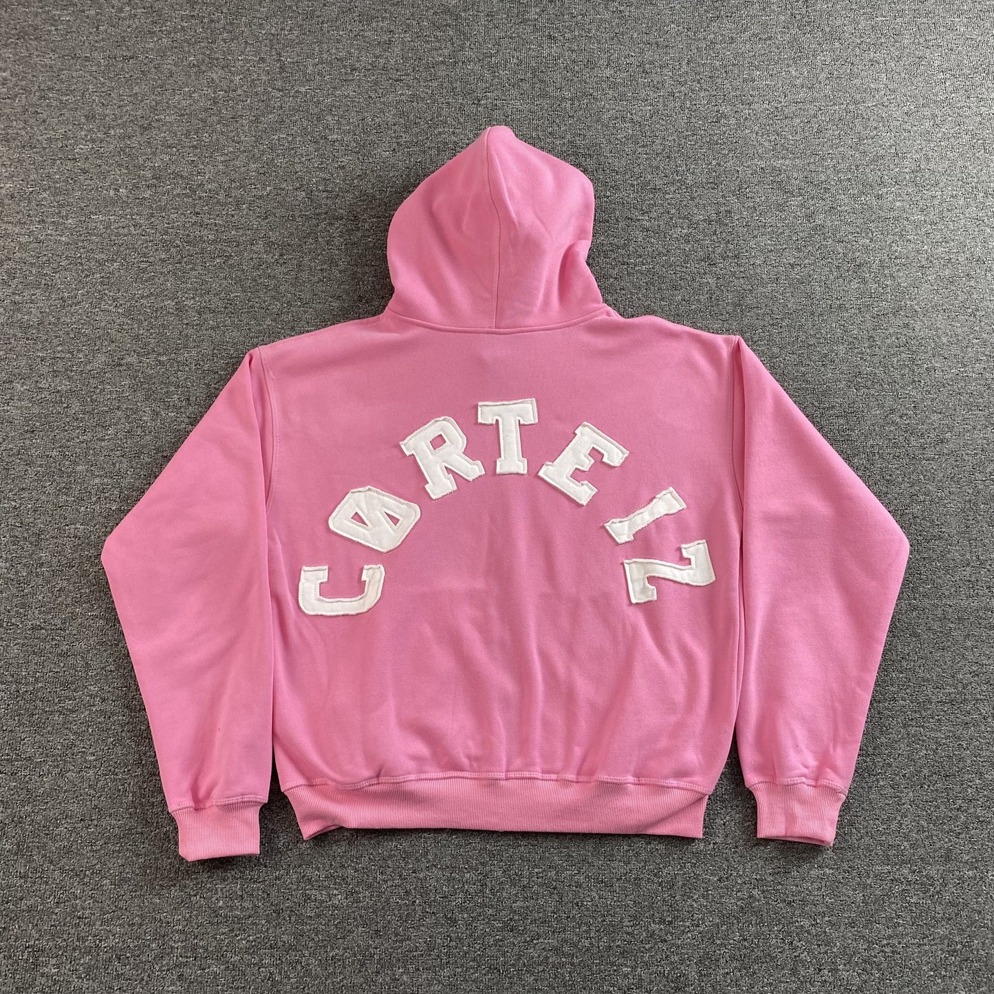 Corteiz Colly Arch Zip Hoodie Pink