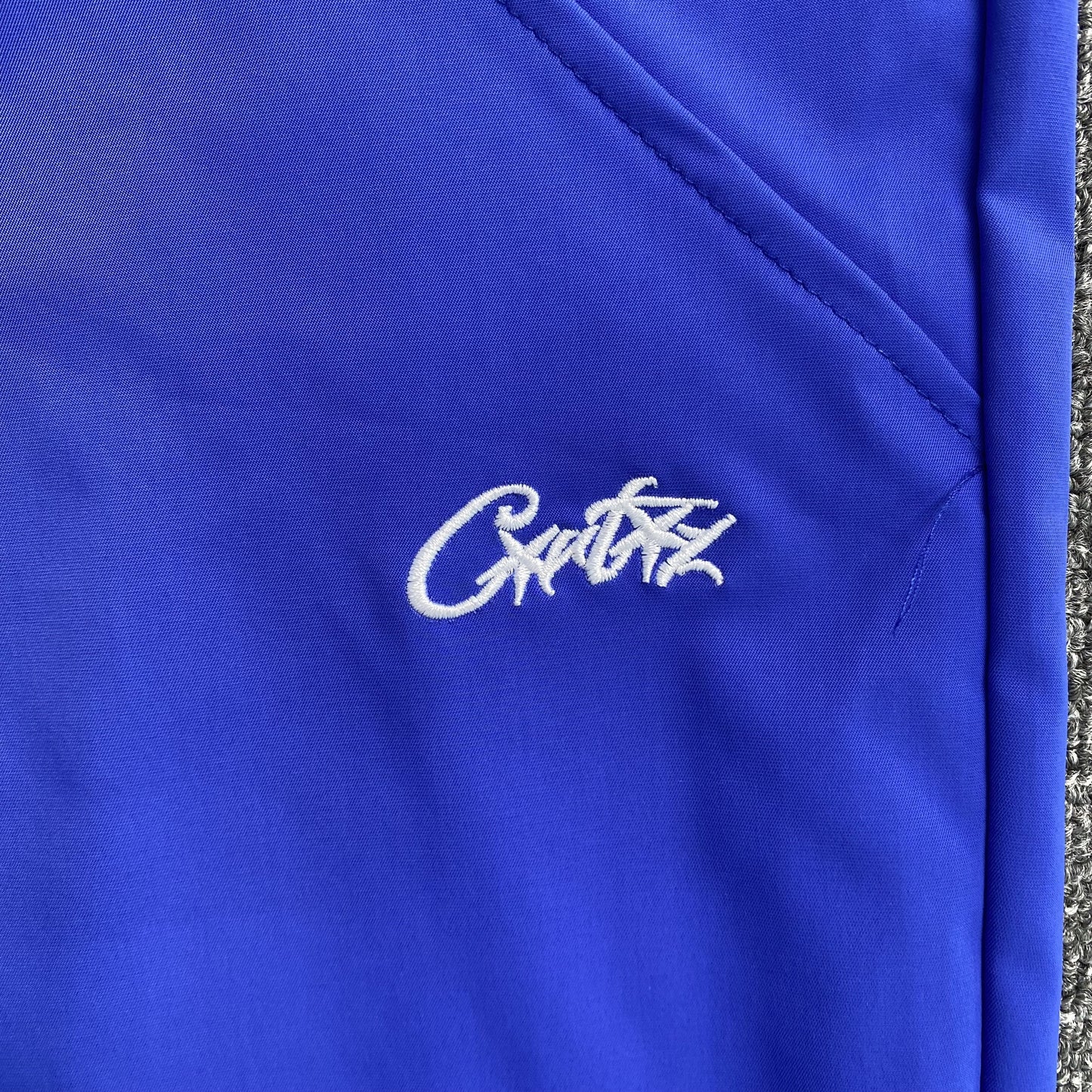 Corteiz Elitework Shell Pant Blue