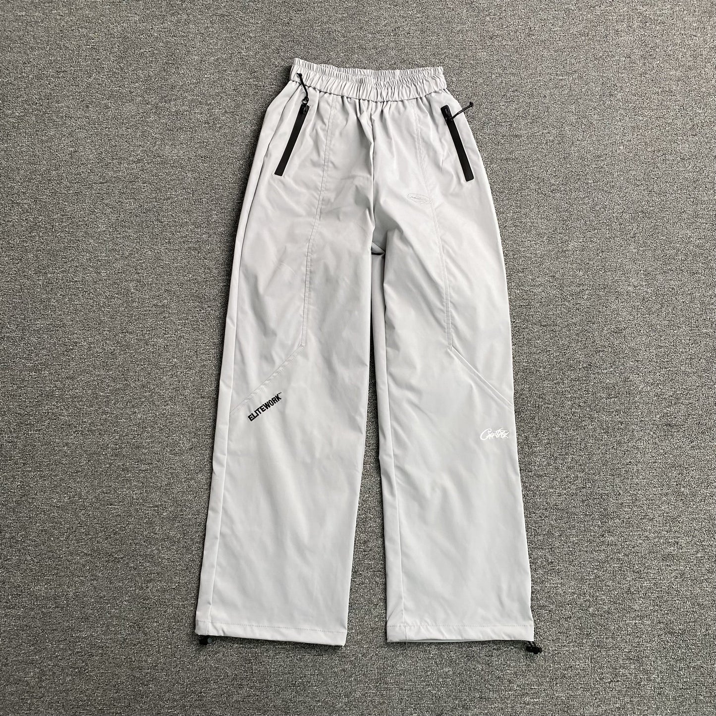 Corteiz Elitework Shell Pant Grey