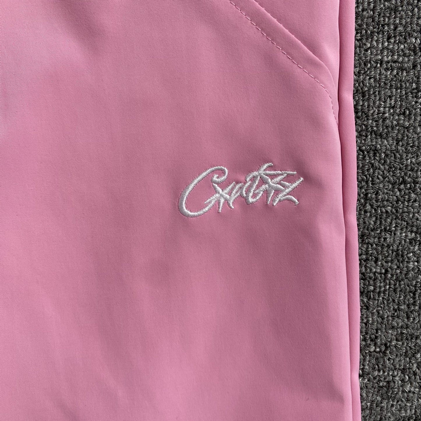 Corteiz Elitework Shell Pant Pink