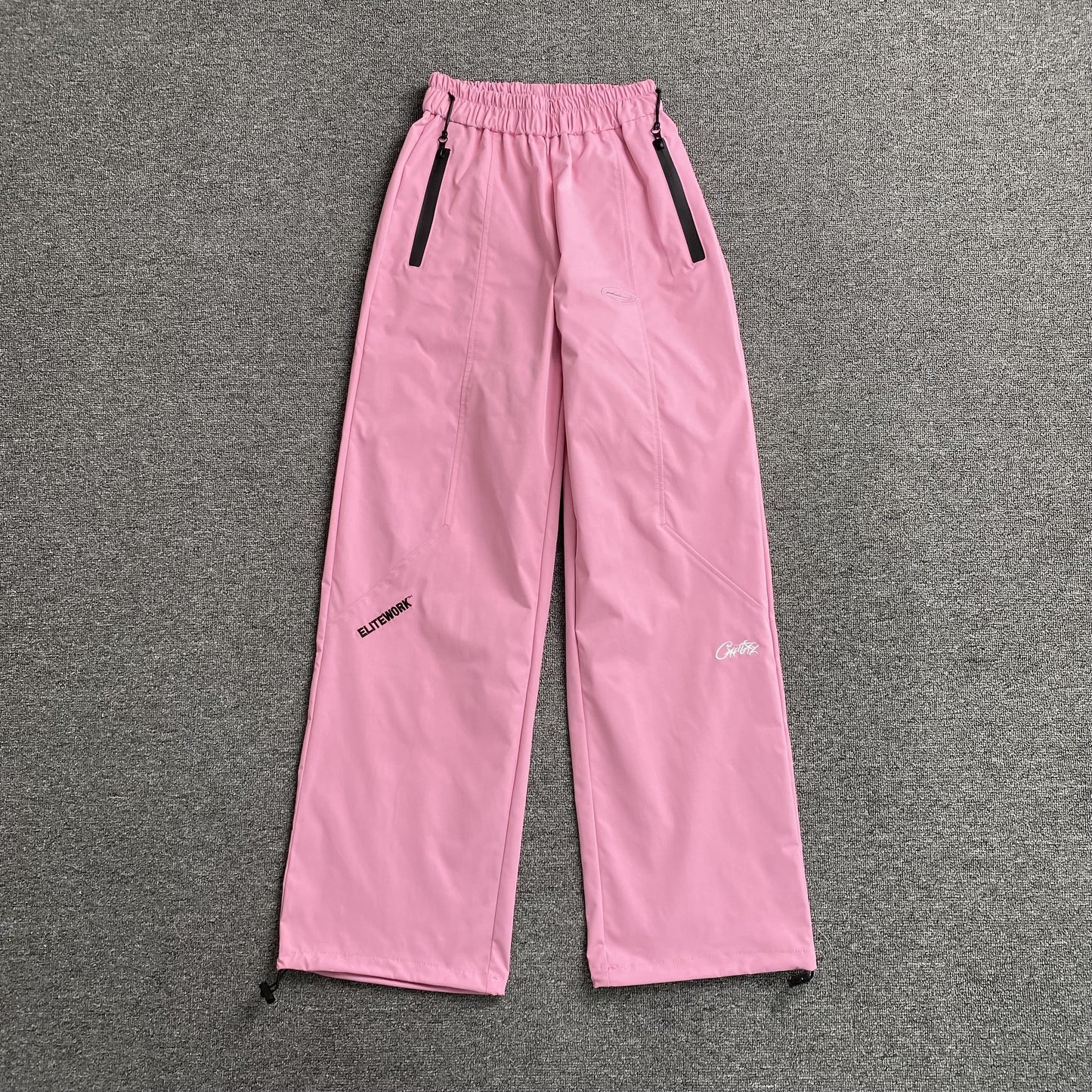 Corteiz Elitework Shell Pant Pink