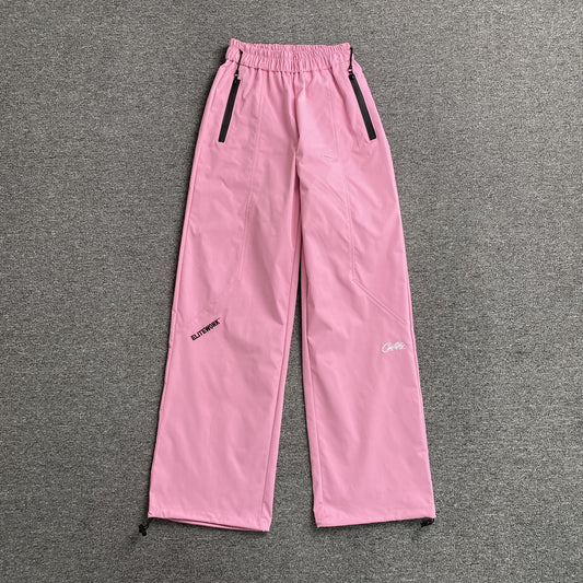 Corteiz Elitework Shell Pant Pink