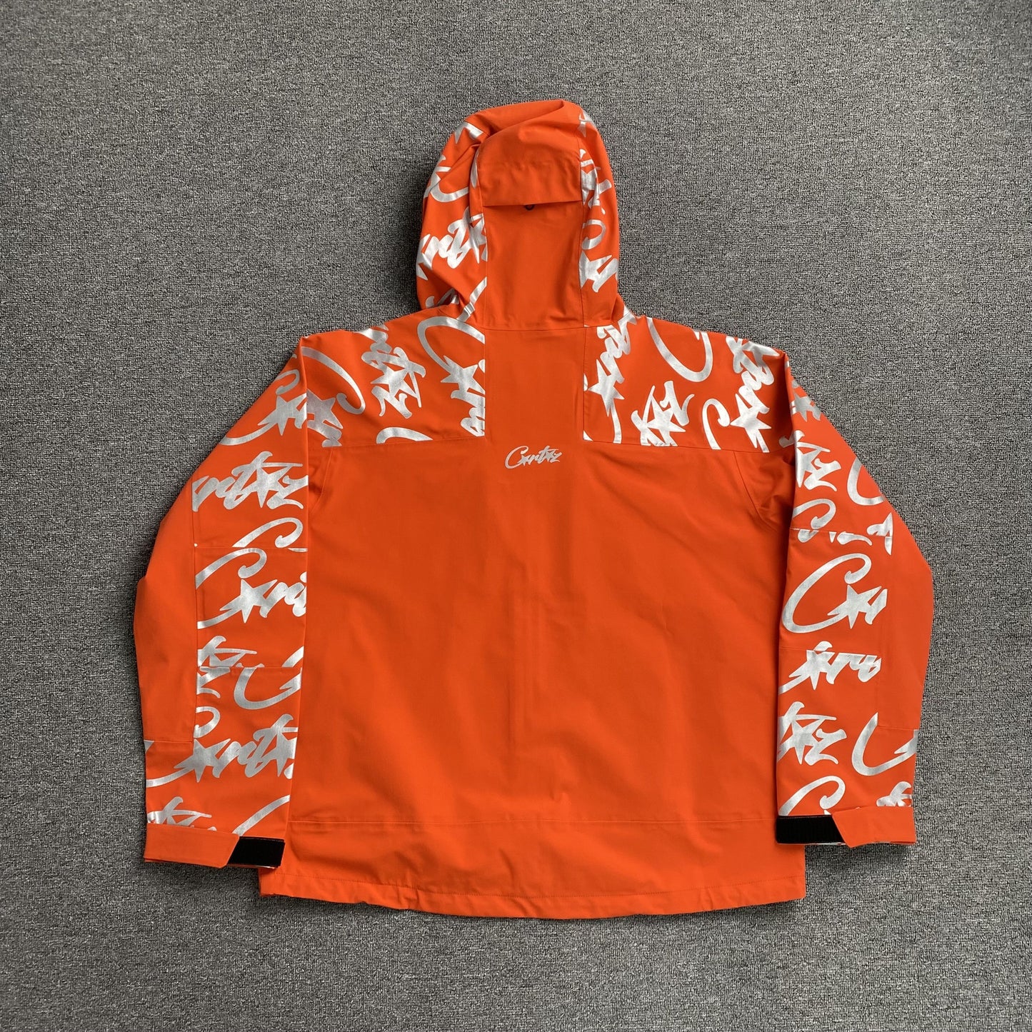 Corteiz Elitework Waterproof Shell Jacket Orange
