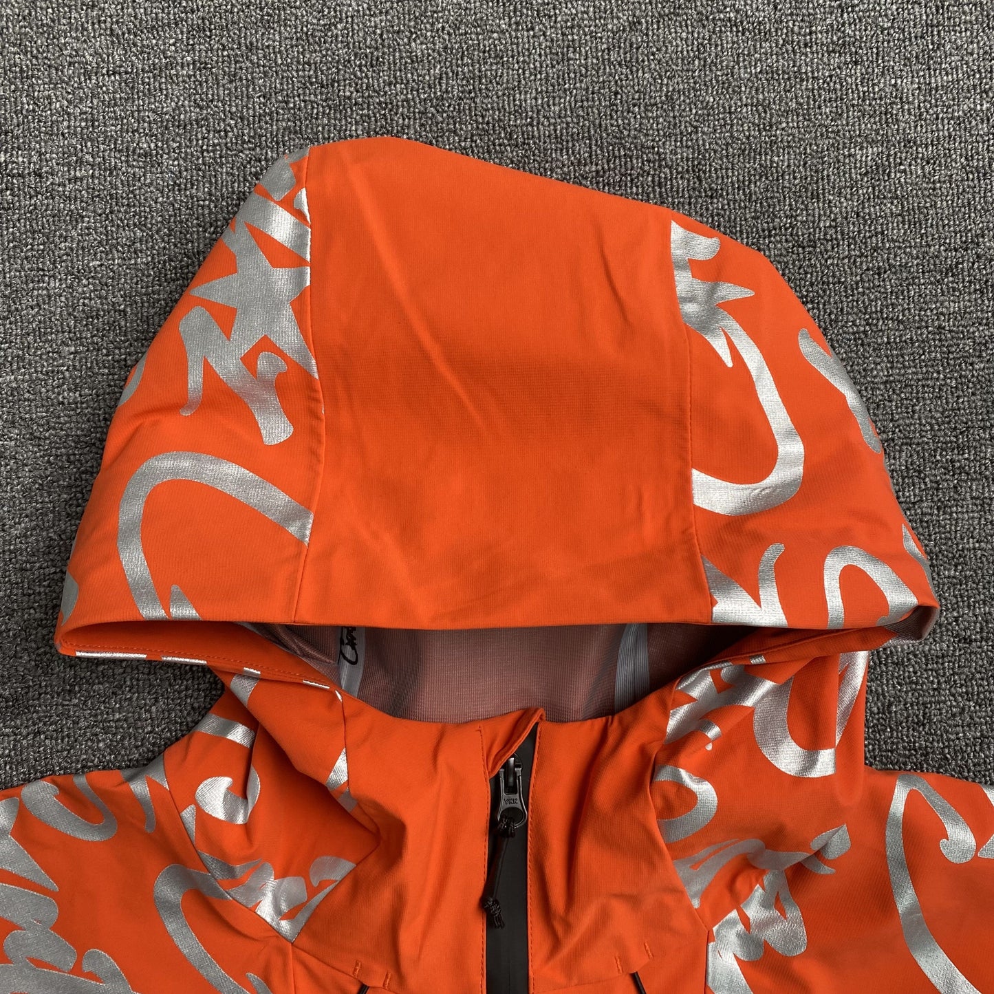 Corteiz Elitework Waterproof Shell Jacket Orange