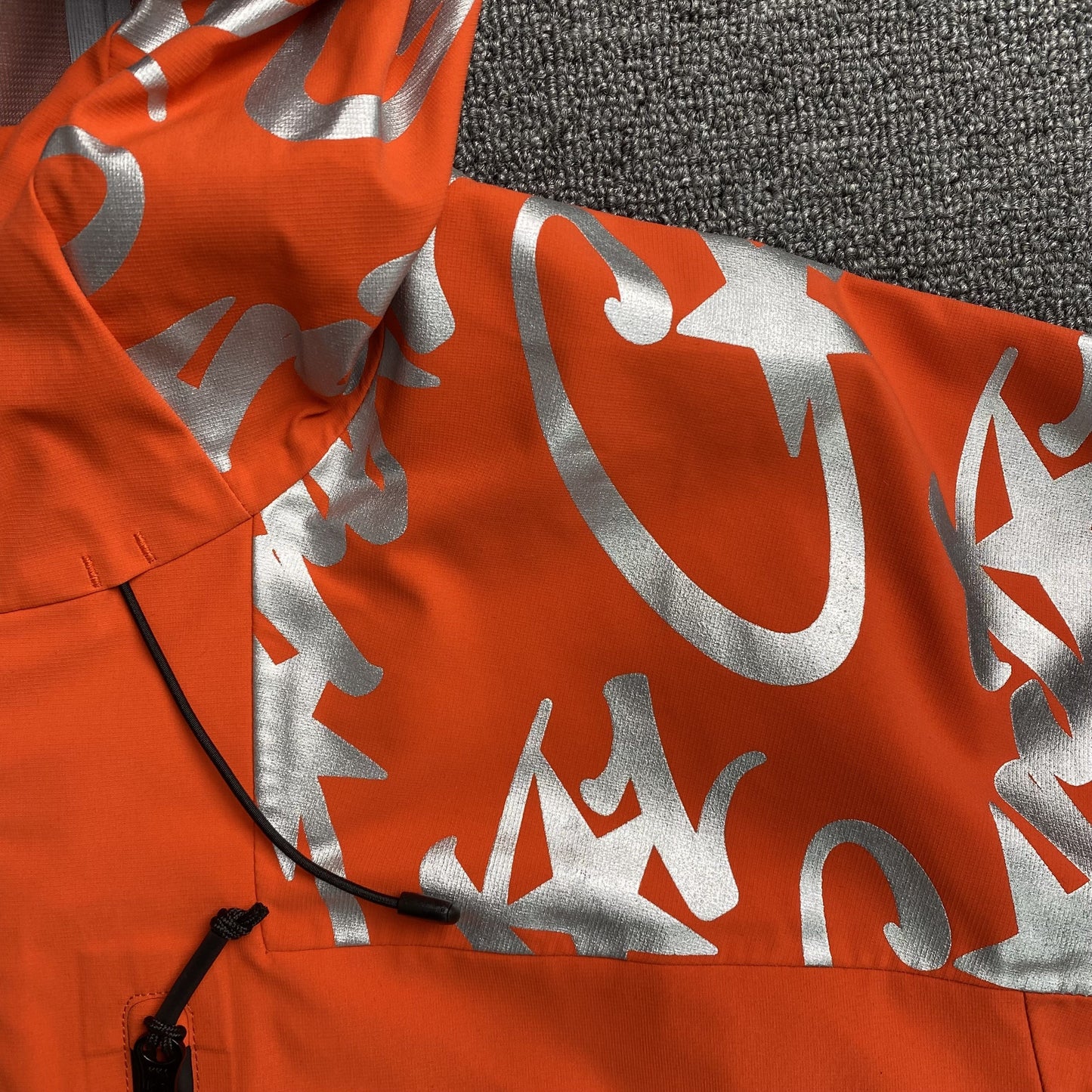 Corteiz Elitework Waterproof Shell Jacket Orange