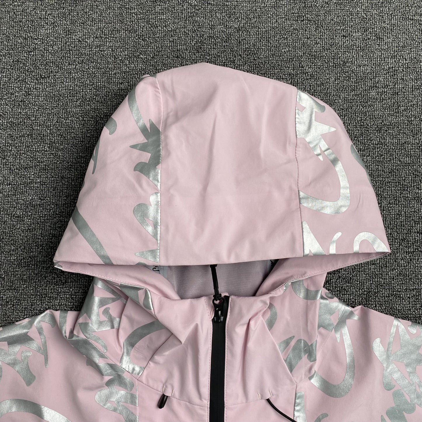 Corteiz Elitework Waterproof Shell Jacket Pink