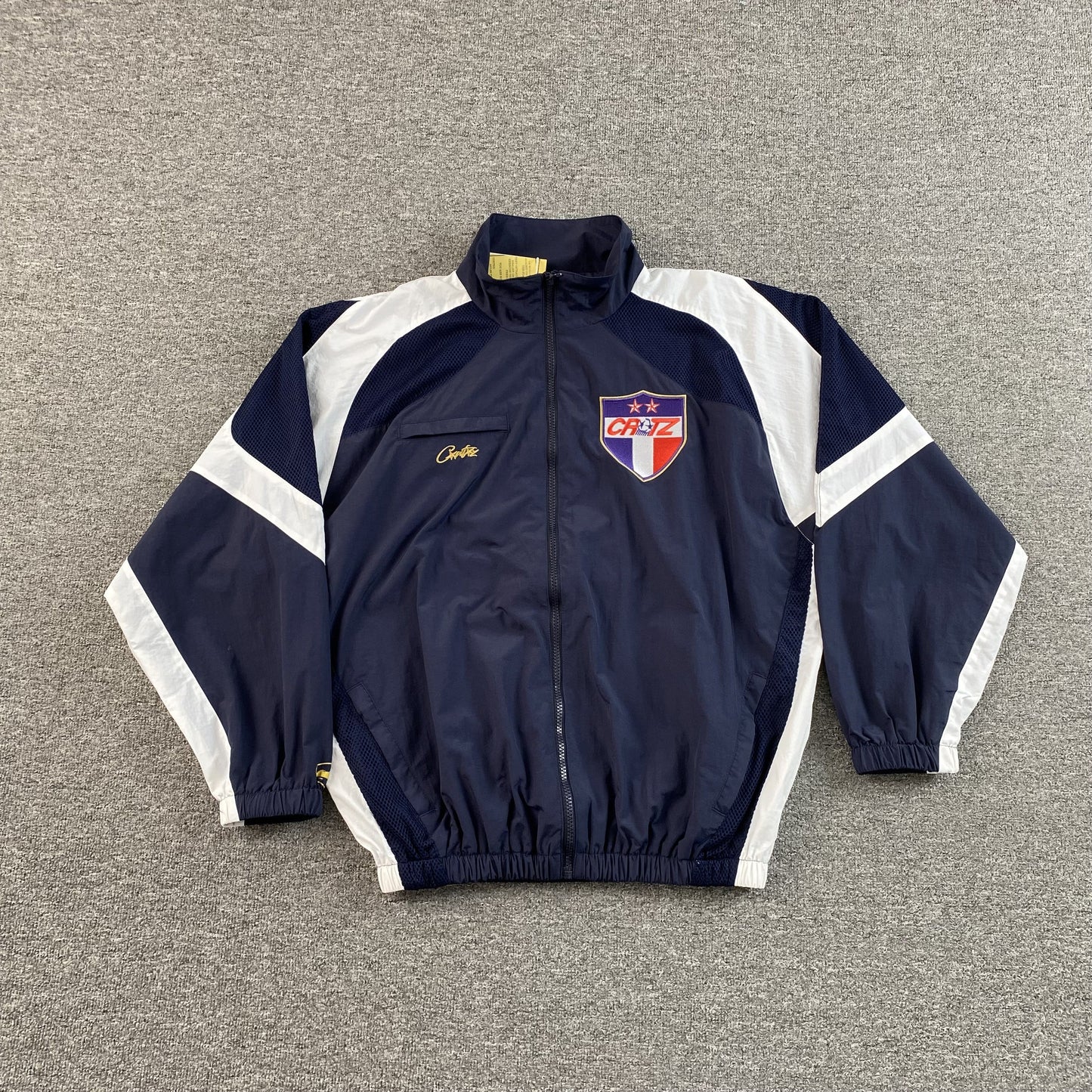 Corteiz Francais Shuku Tracksuit Navy