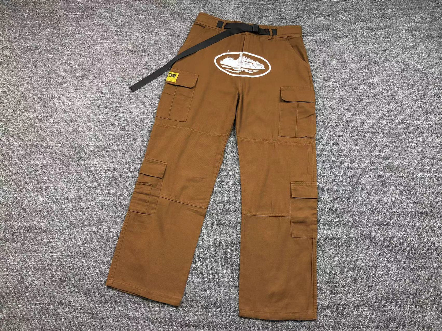 Corteiz Guerillaz Cargos Brown
