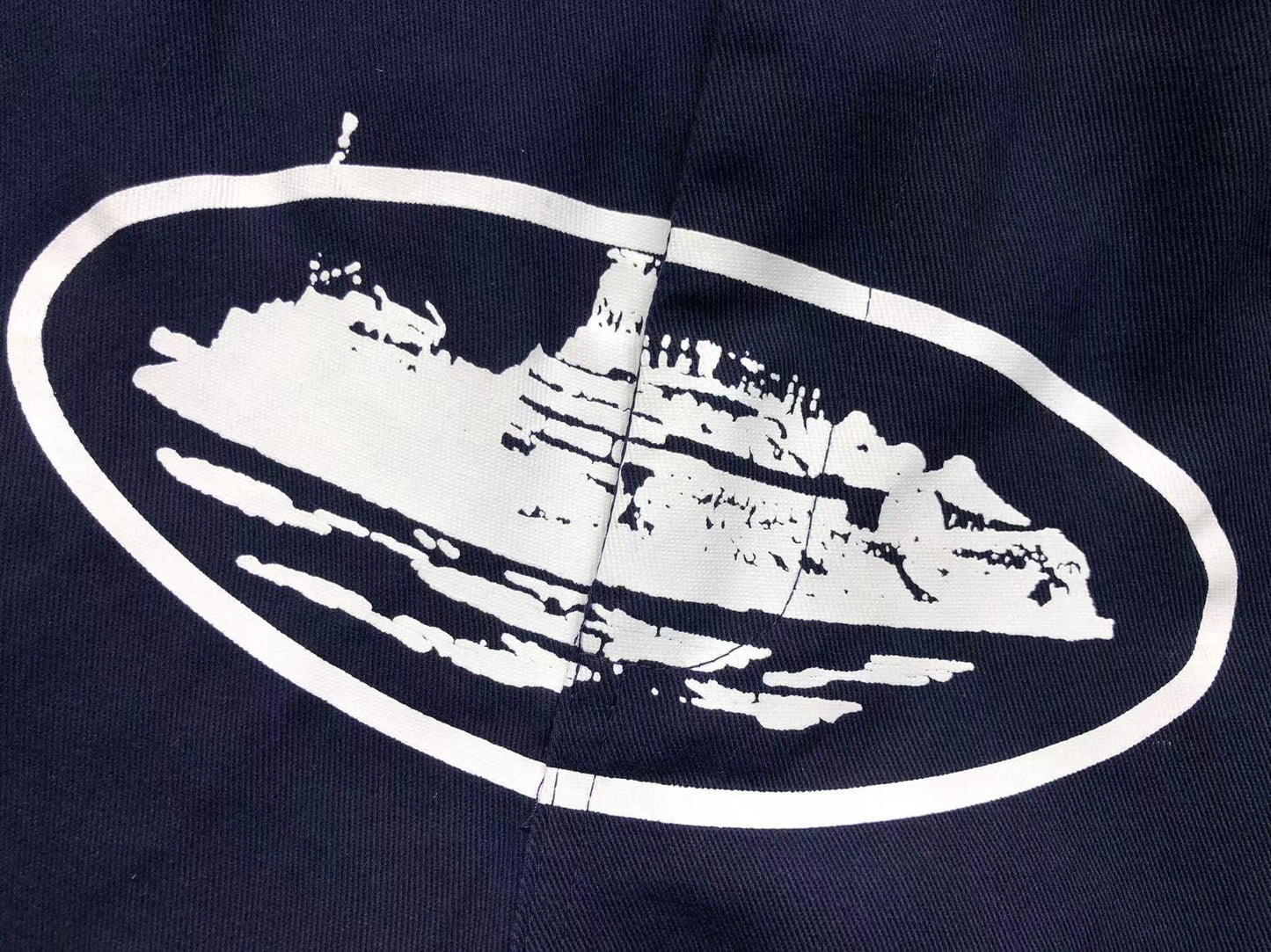 Corteiz Guerillaz Cargos Navy