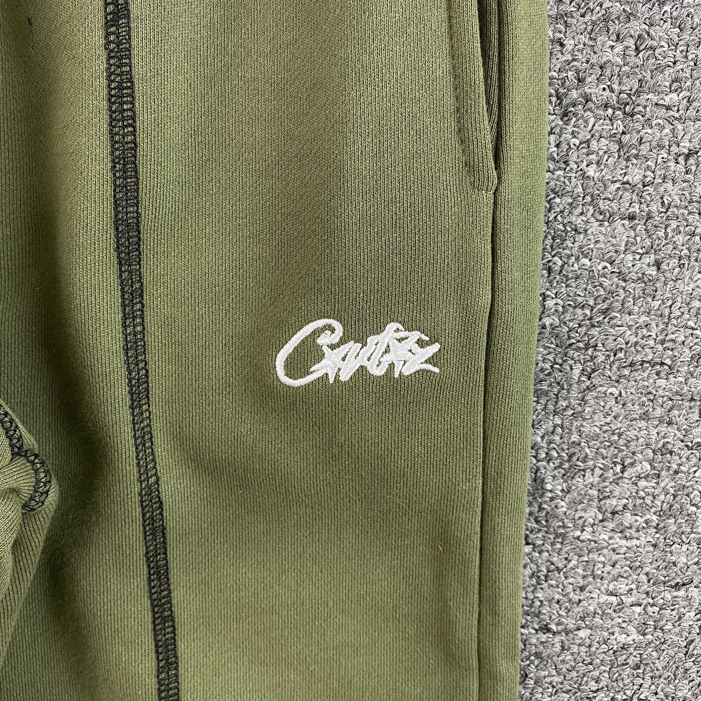 Corteiz HMP V2 Pants Olive